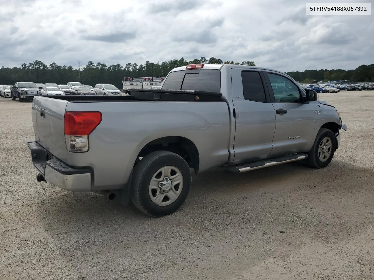 2008 Toyota Tundra Double Cab VIN: 5TFRV54188X067392 Lot: 74504324