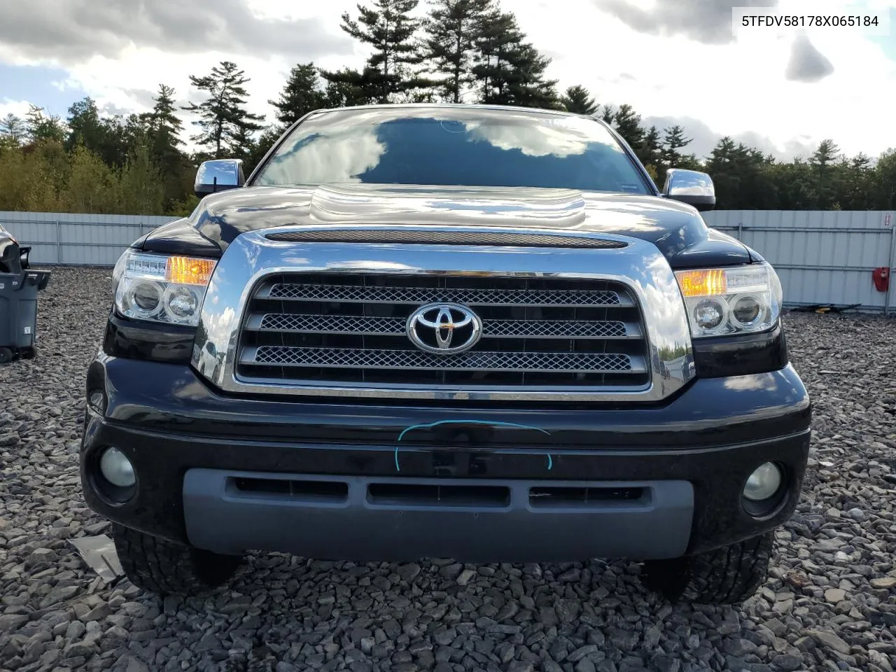 2008 Toyota Tundra Crewmax Limited VIN: 5TFDV58178X065184 Lot: 74584004