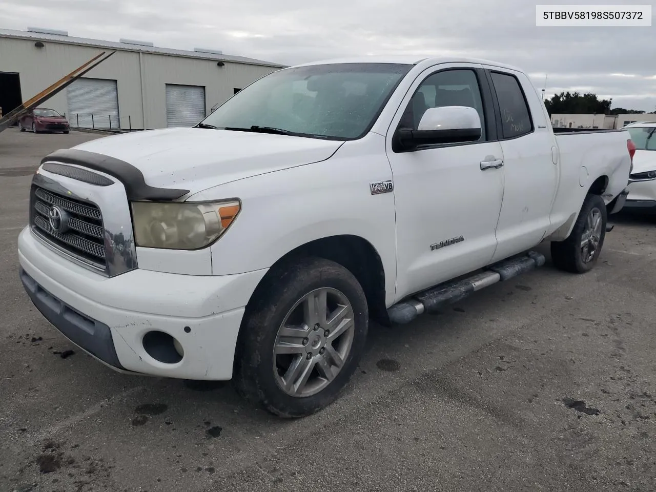 2008 Toyota Tundra Double Cab Limited VIN: 5TBBV58198S507372 Lot: 74663734