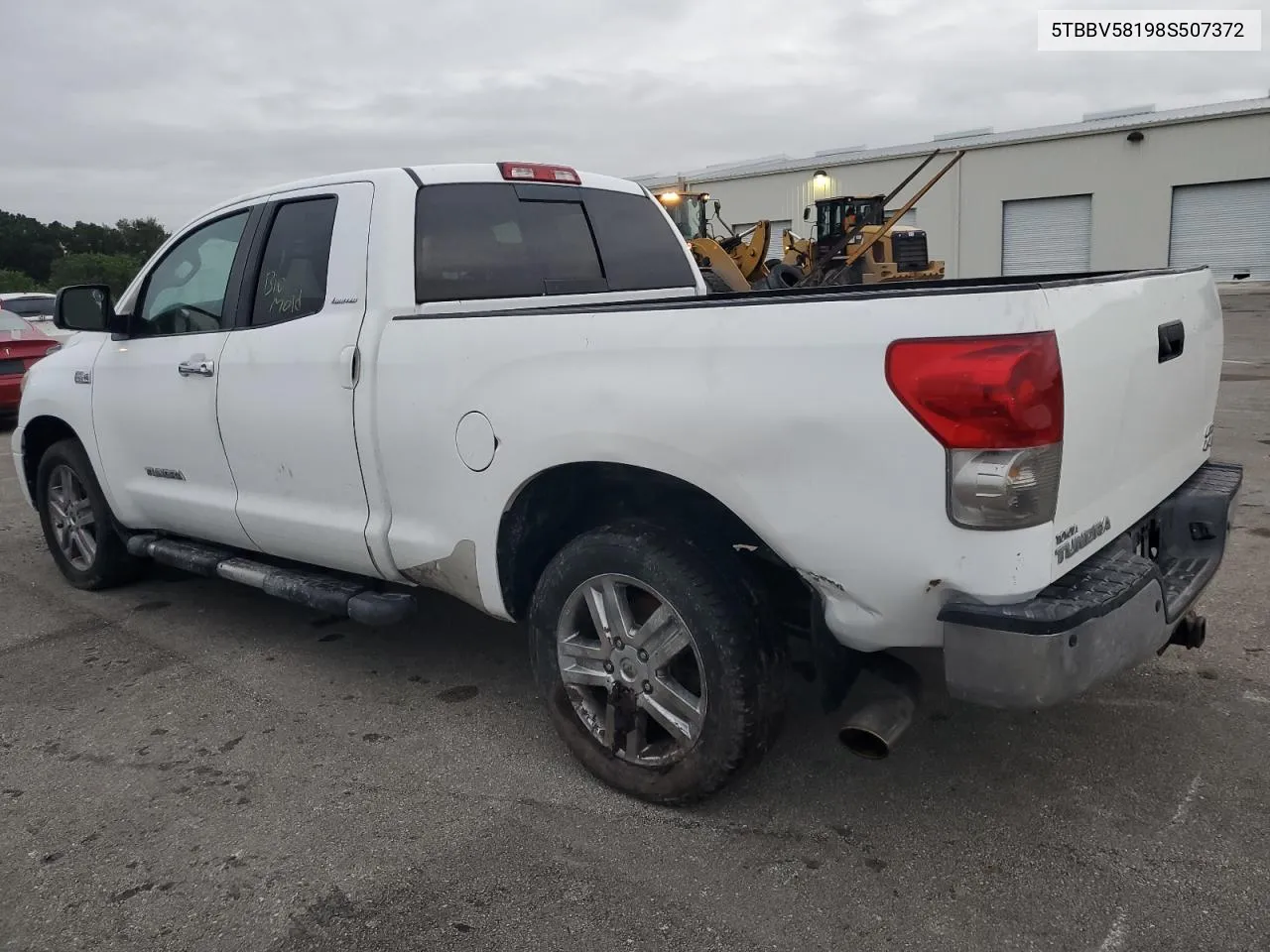 2008 Toyota Tundra Double Cab Limited VIN: 5TBBV58198S507372 Lot: 74663734