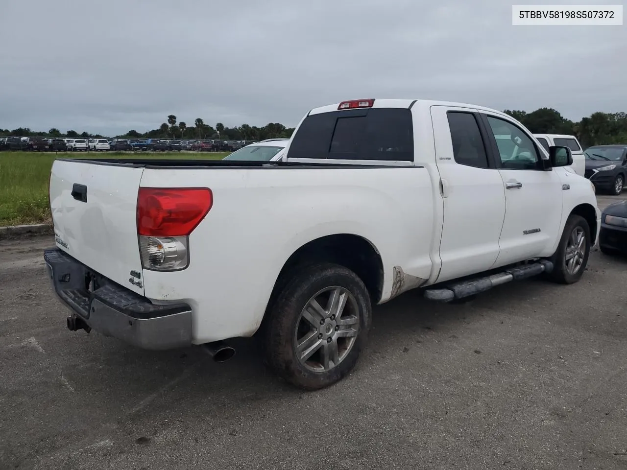 2008 Toyota Tundra Double Cab Limited VIN: 5TBBV58198S507372 Lot: 74663734