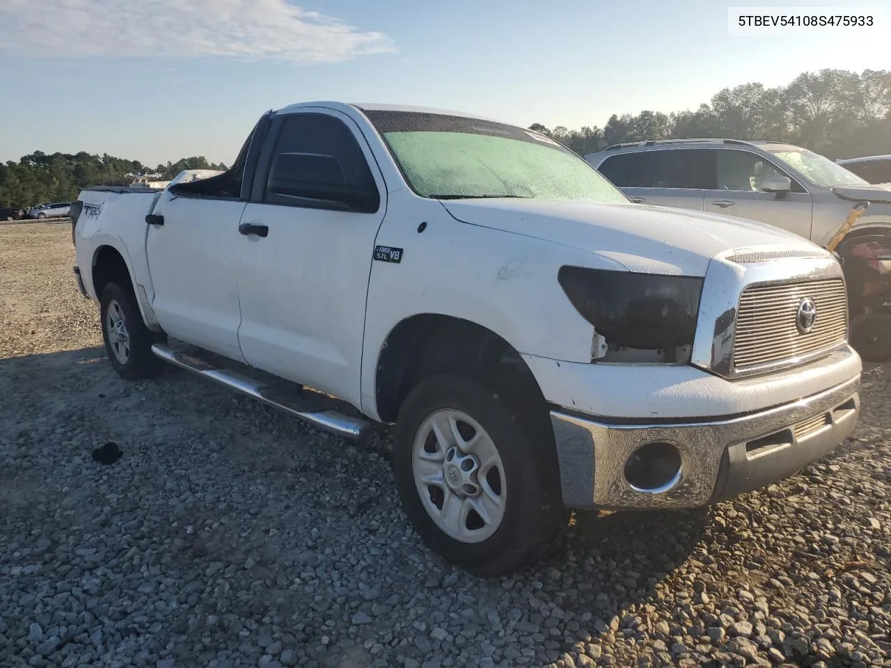 2008 Toyota Tundra Crewmax VIN: 5TBEV54108S475933 Lot: 74666404