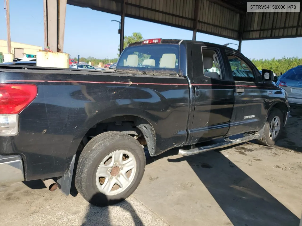 2008 Toyota Tundra Double Cab VIN: 5TFRV54158X061470 Lot: 74933694