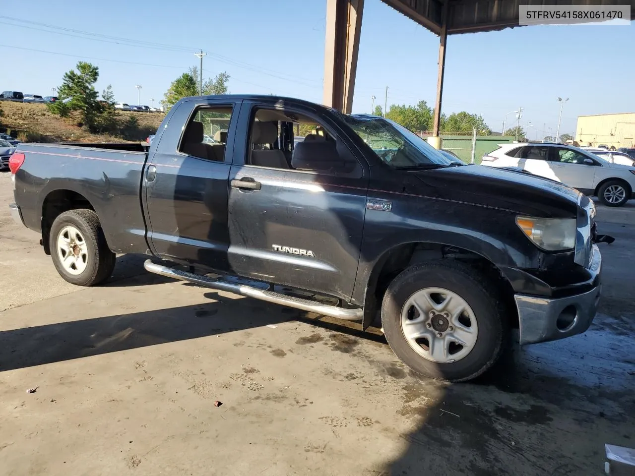 2008 Toyota Tundra Double Cab VIN: 5TFRV54158X061470 Lot: 74933694