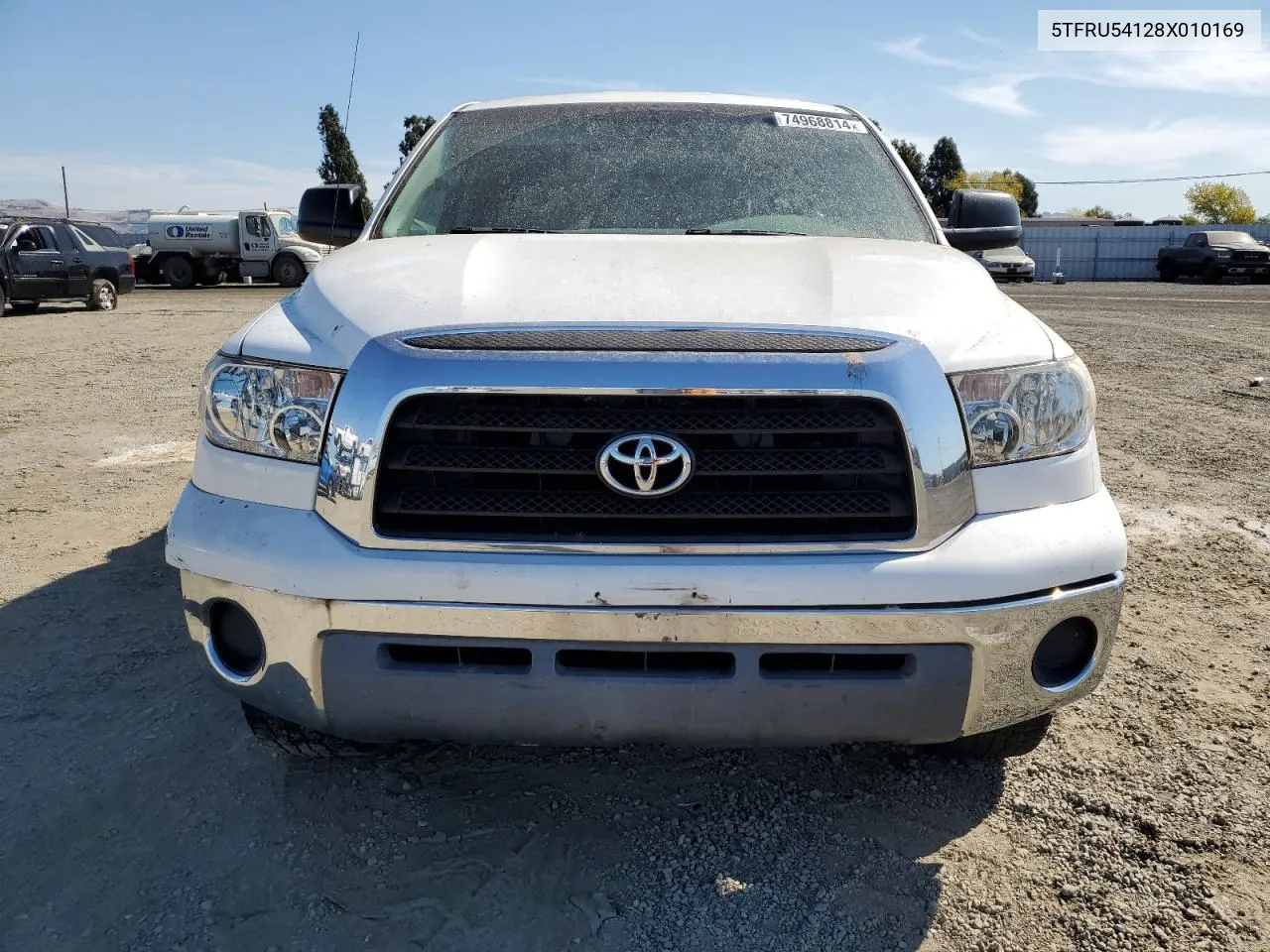 2008 Toyota Tundra Double Cab VIN: 5TFRU54128X010169 Lot: 74968814