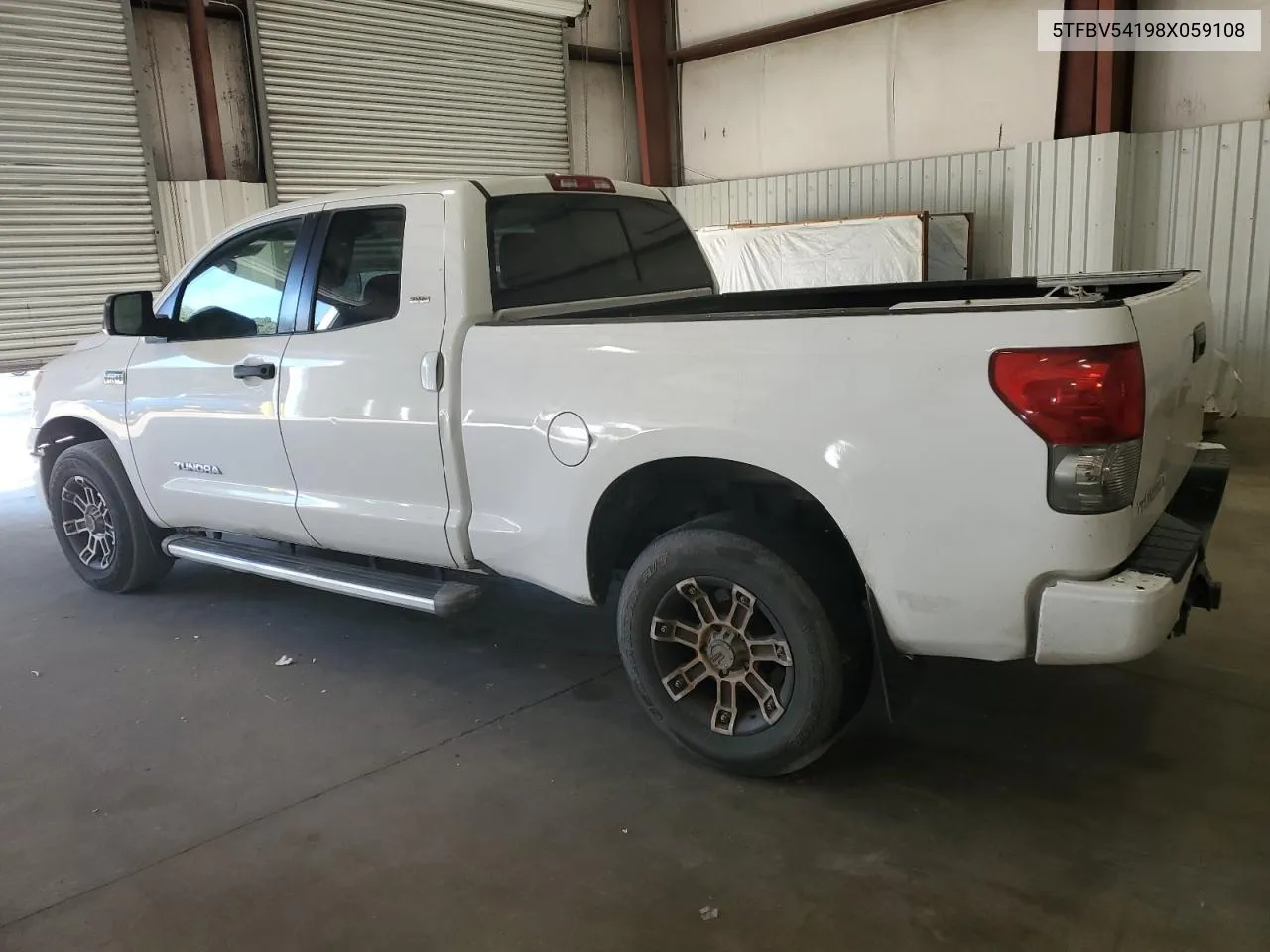 2008 Toyota Tundra Double Cab VIN: 5TFBV54198X059108 Lot: 74990254