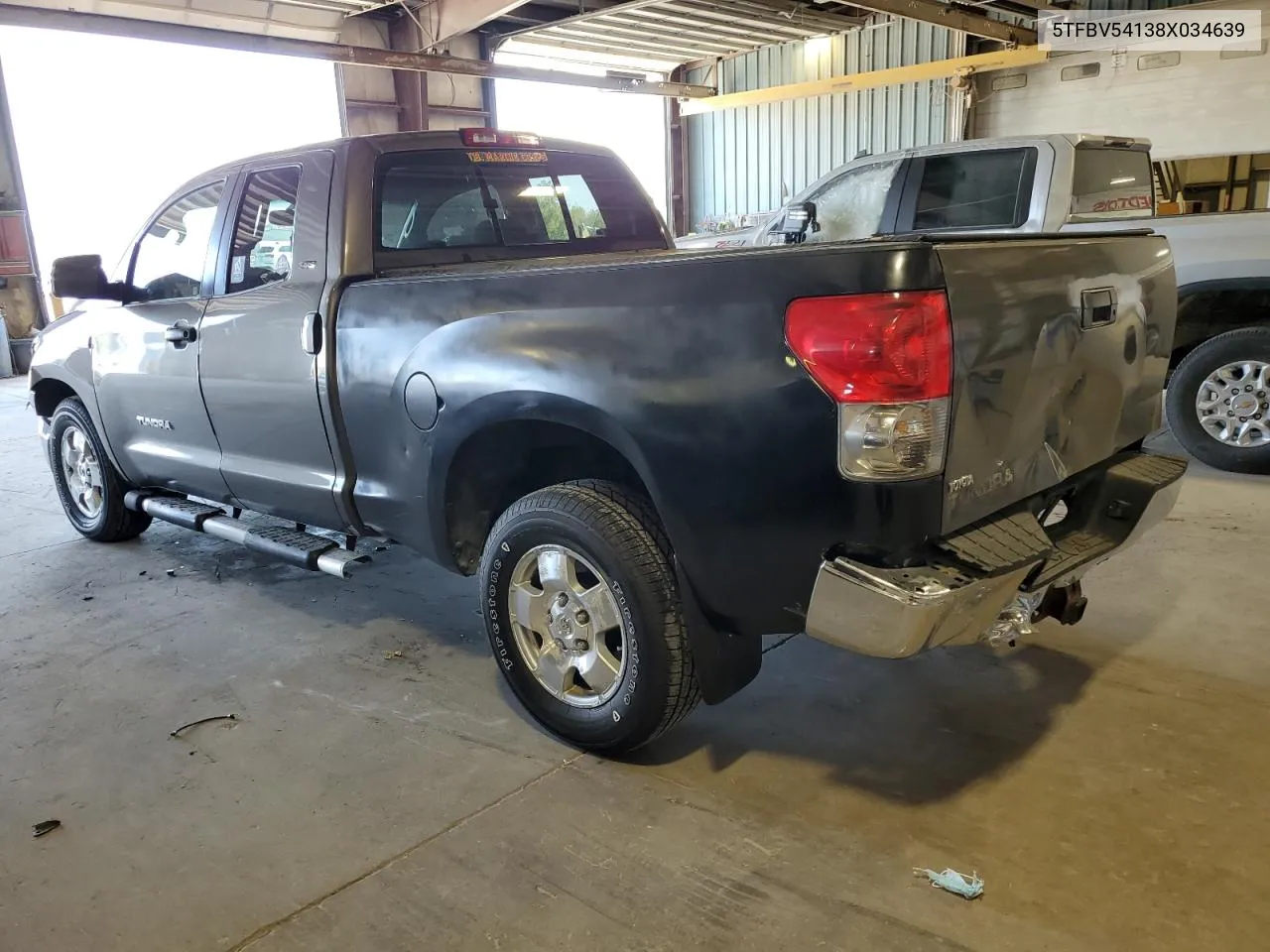 2008 Toyota Tundra Double Cab VIN: 5TFBV54138X034639 Lot: 75051824