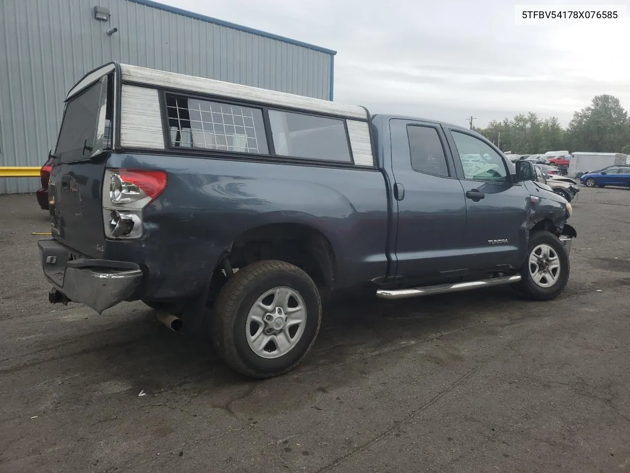 2008 Toyota Tundra Double Cab VIN: 5TFBV54178X076585 Lot: 75499304