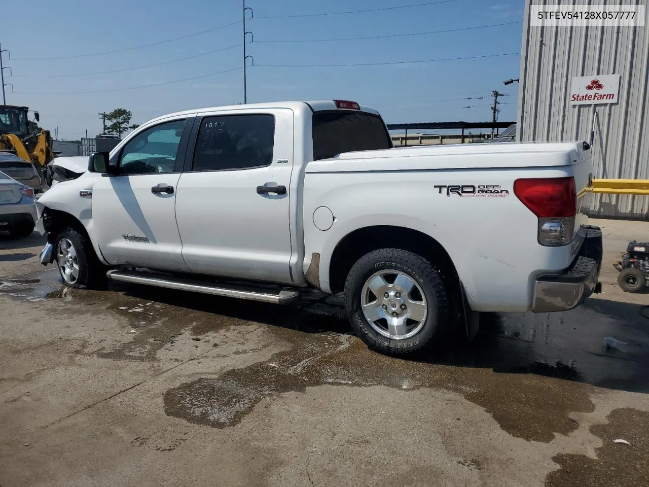 2008 Toyota Tundra Crewmax VIN: 5TFEV54128X057777 Lot: 75642834