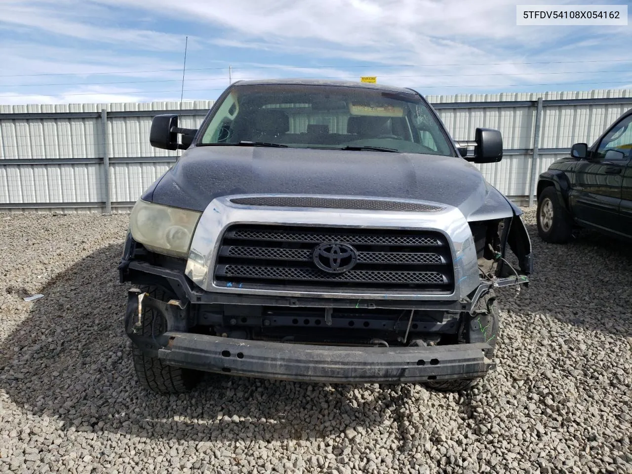 2008 Toyota Tundra Crewmax VIN: 5TFDV54108X054162 Lot: 75763864