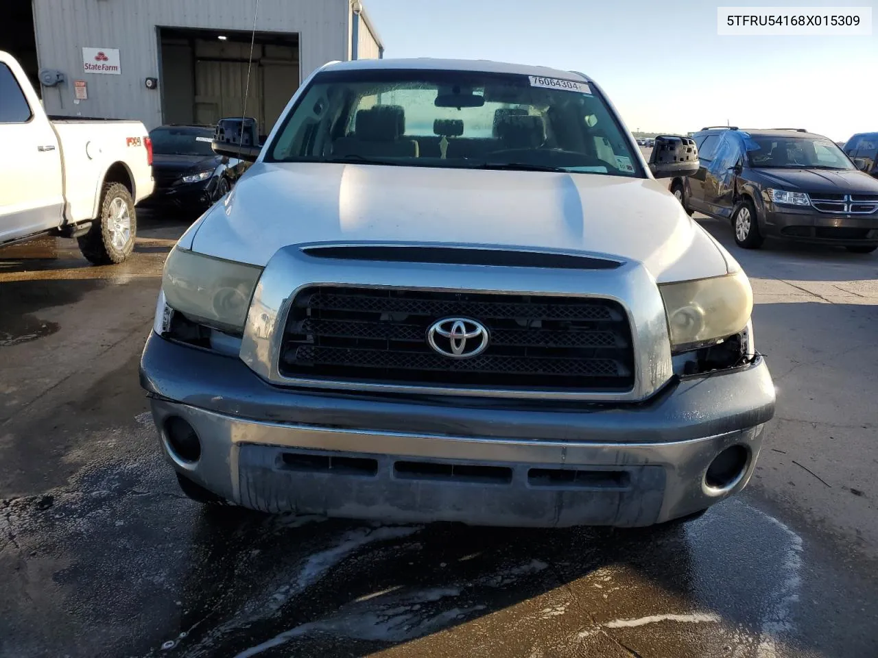 2008 Toyota Tundra Double Cab VIN: 5TFRU54168X015309 Lot: 76064304