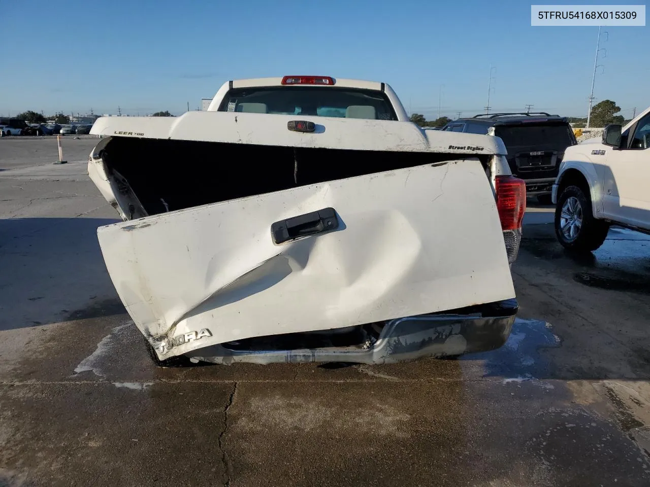 2008 Toyota Tundra Double Cab VIN: 5TFRU54168X015309 Lot: 76064304