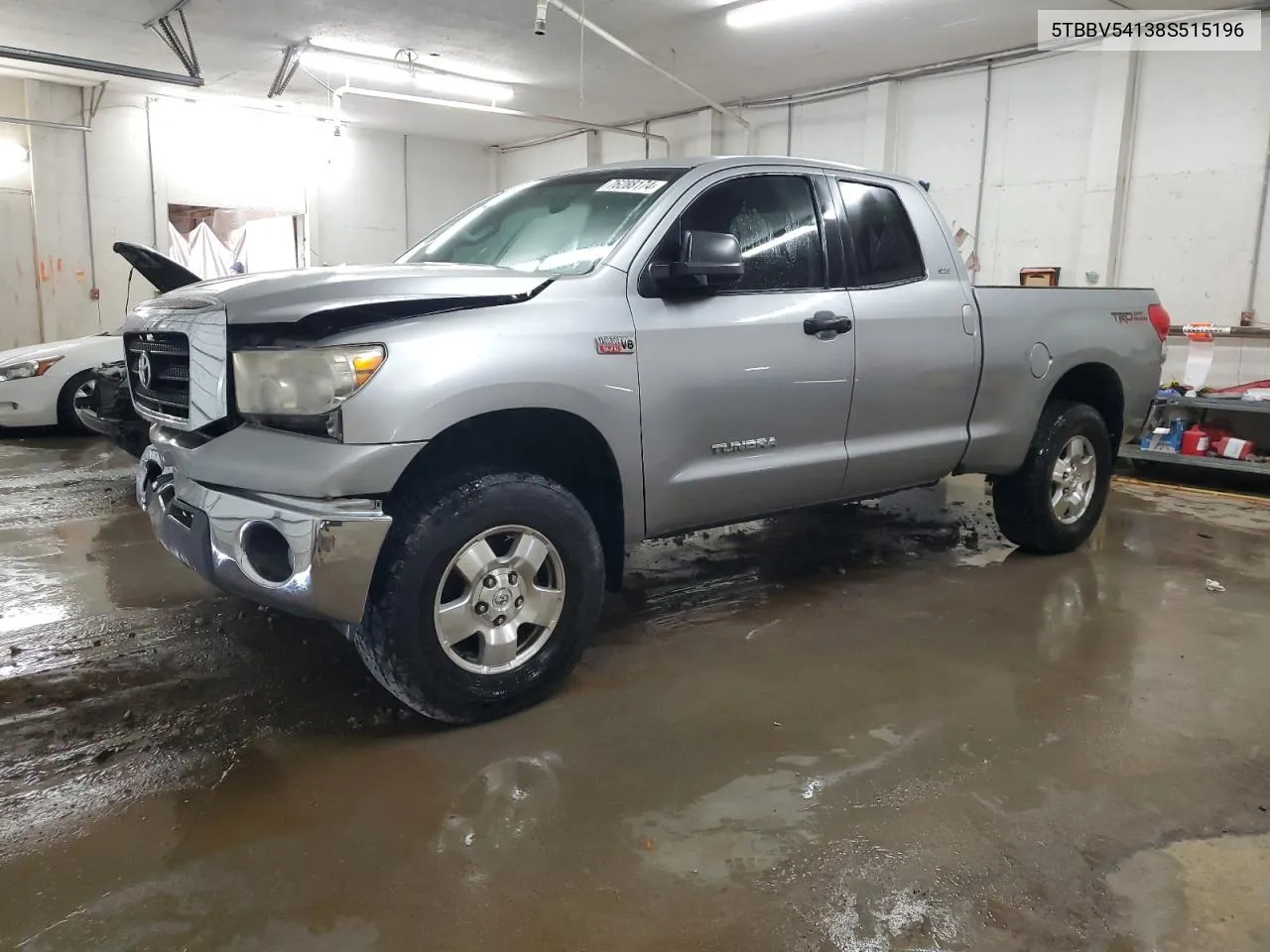 2008 Toyota Tundra Double Cab VIN: 5TBBV54138S515196 Lot: 76288174