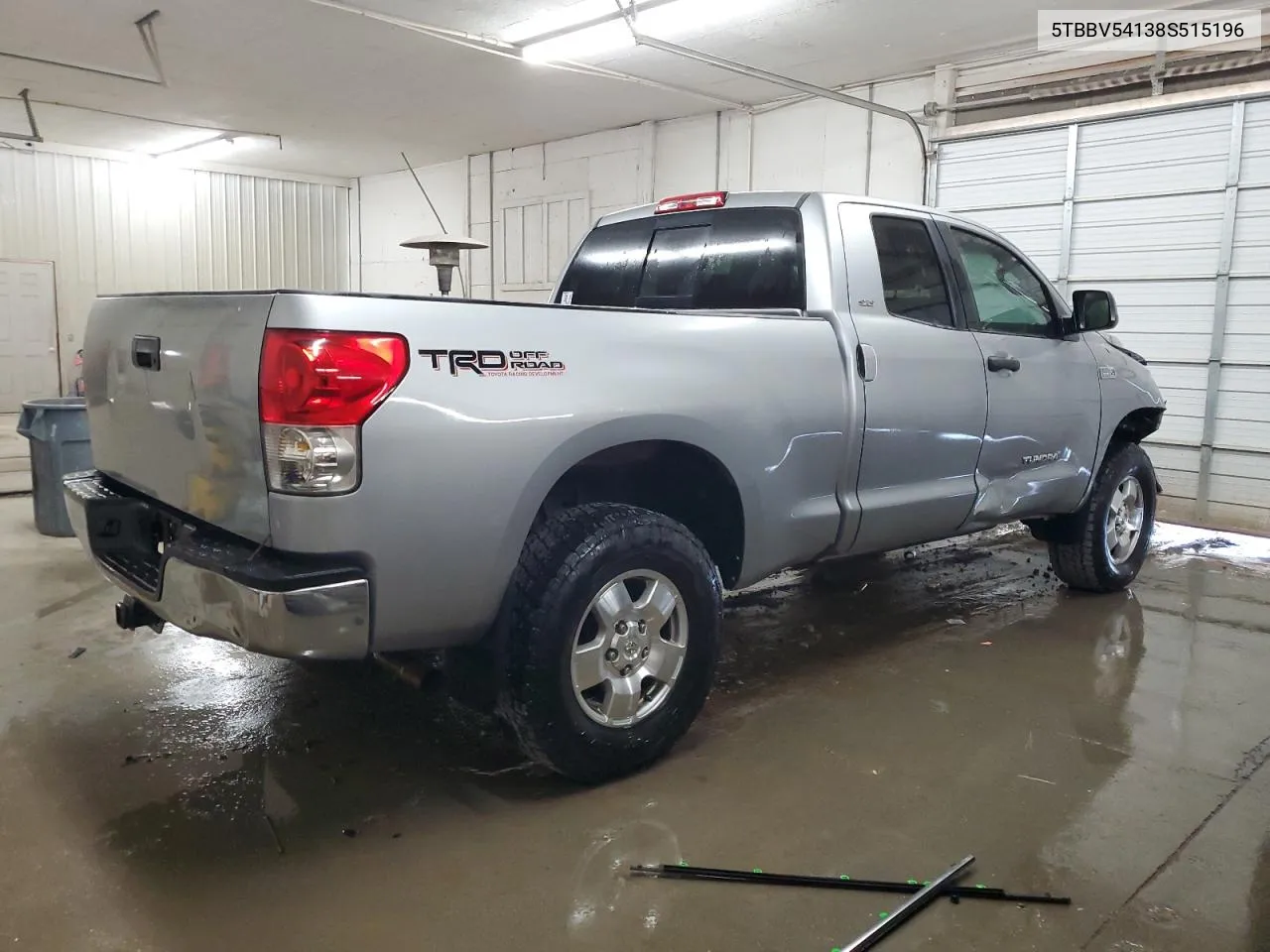 2008 Toyota Tundra Double Cab VIN: 5TBBV54138S515196 Lot: 76288174