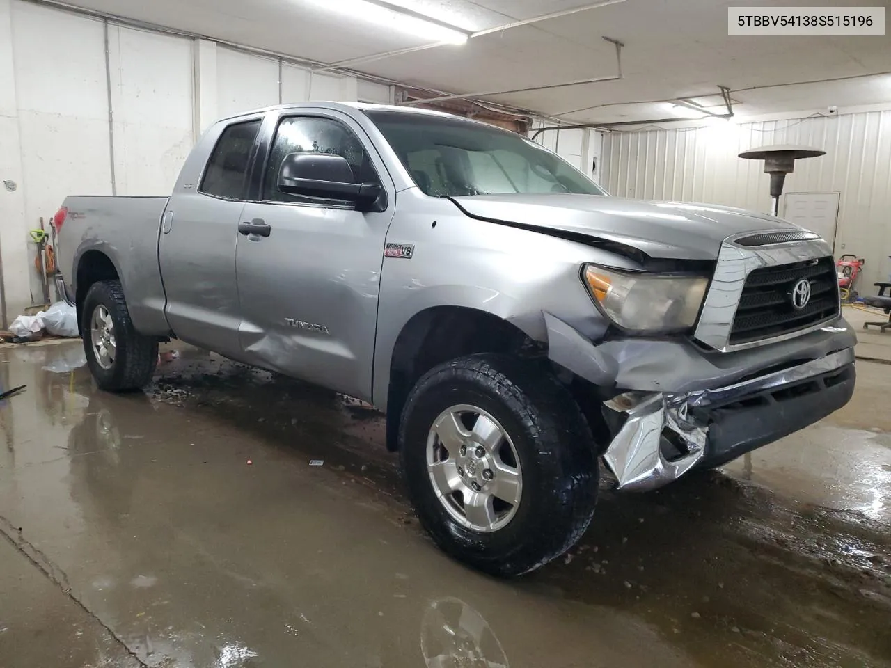 2008 Toyota Tundra Double Cab VIN: 5TBBV54138S515196 Lot: 76288174