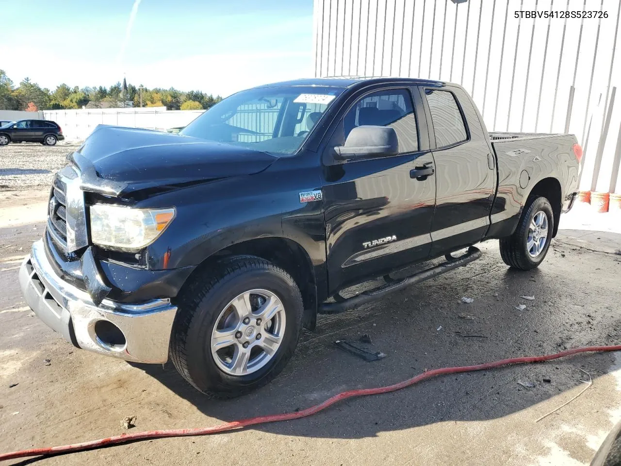 2008 Toyota Tundra Double Cab VIN: 5TBBV54128S523726 Lot: 76378704