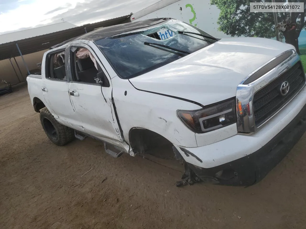 2008 Toyota Tundra Crewmax VIN: 5TFDV54128X081072 Lot: 76606424