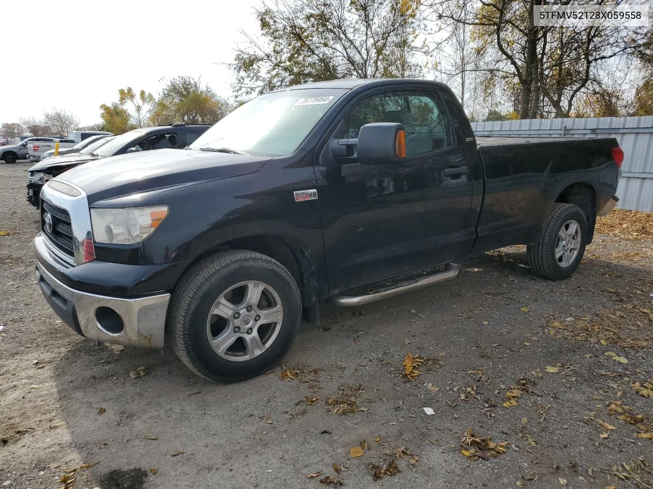 2008 Toyota Tundra VIN: 5TFMV52128X059558 Lot: 76779464