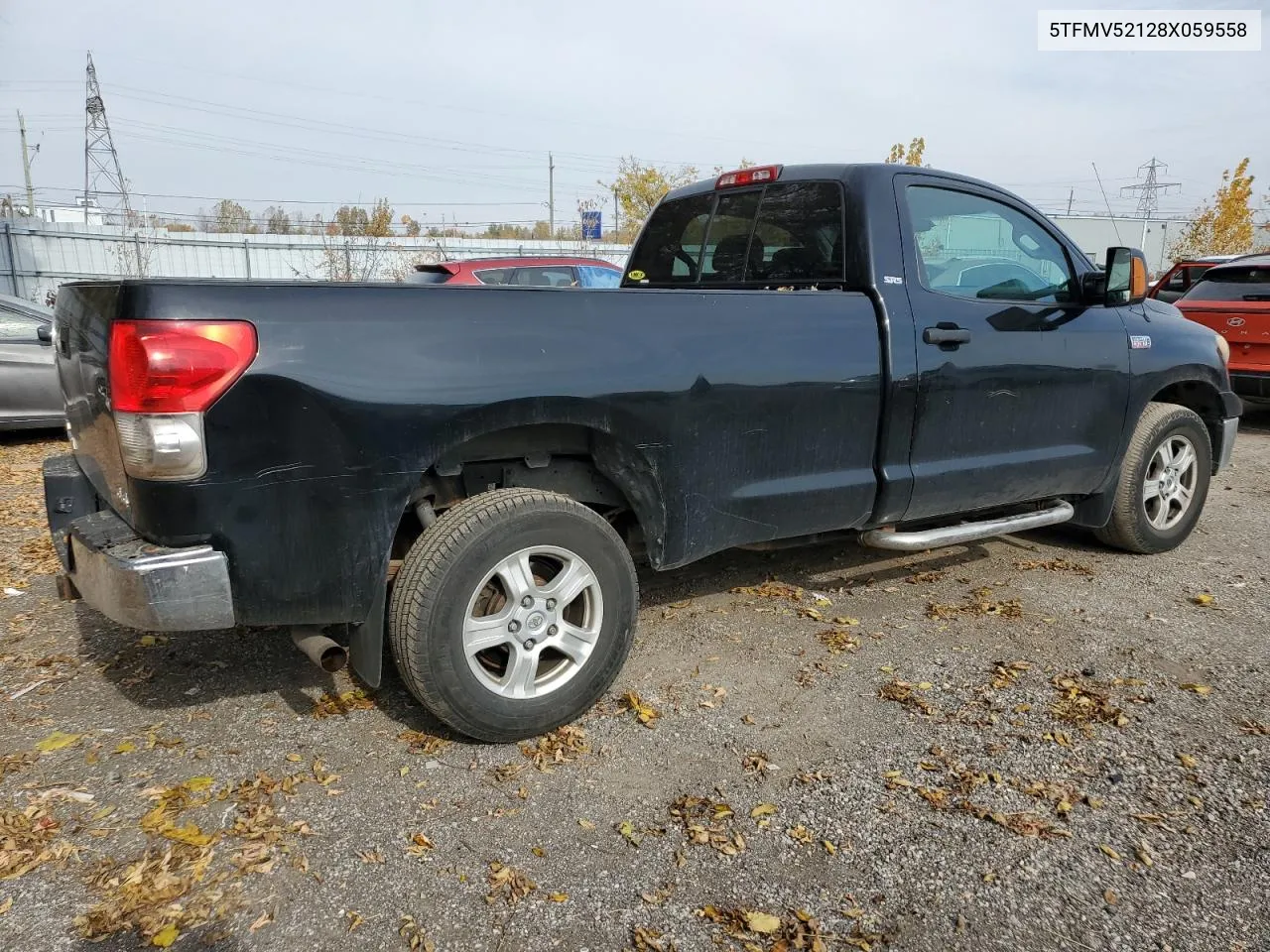 2008 Toyota Tundra VIN: 5TFMV52128X059558 Lot: 76779464