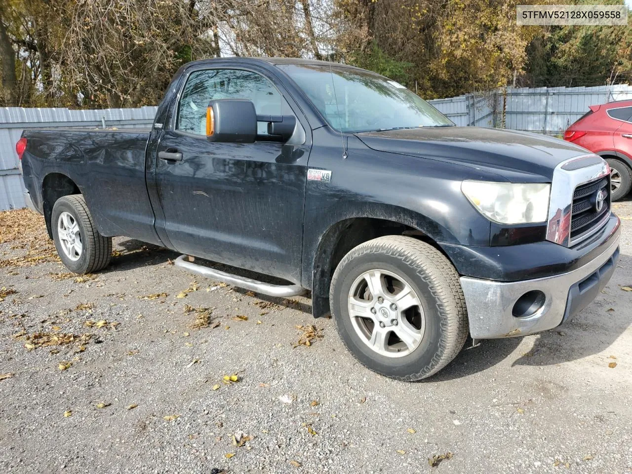 2008 Toyota Tundra VIN: 5TFMV52128X059558 Lot: 76779464