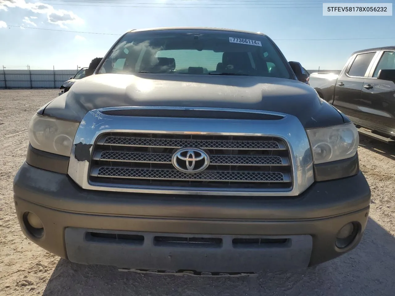 2008 Toyota Tundra Crewmax Limited VIN: 5TFEV58178X056232 Lot: 77366114