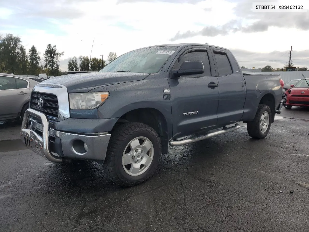 2008 Toyota Tundra Double Cab VIN: 5TBBT541X8S462132 Lot: 77469214