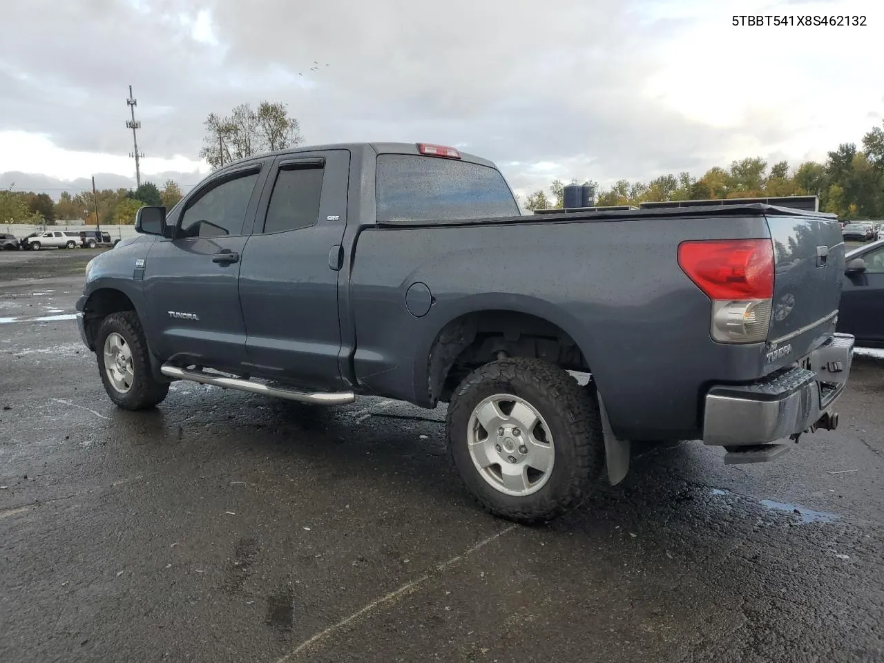 2008 Toyota Tundra Double Cab VIN: 5TBBT541X8S462132 Lot: 77469214