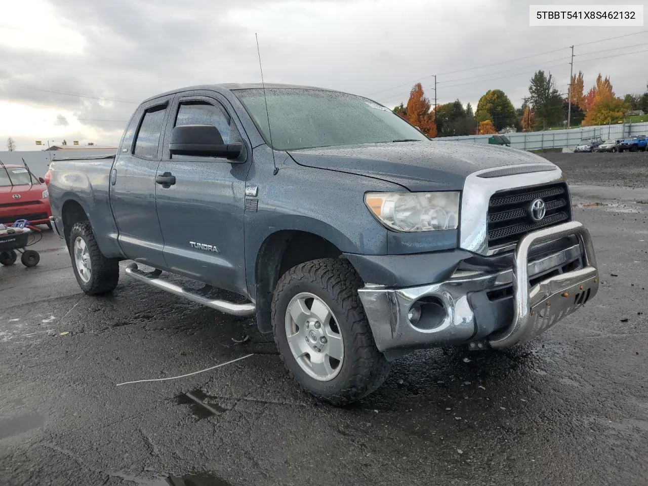 2008 Toyota Tundra Double Cab VIN: 5TBBT541X8S462132 Lot: 77469214