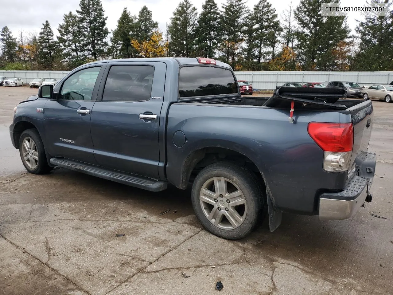 5TFDV58108X077001 2008 Toyota Tundra Crewmax Limited