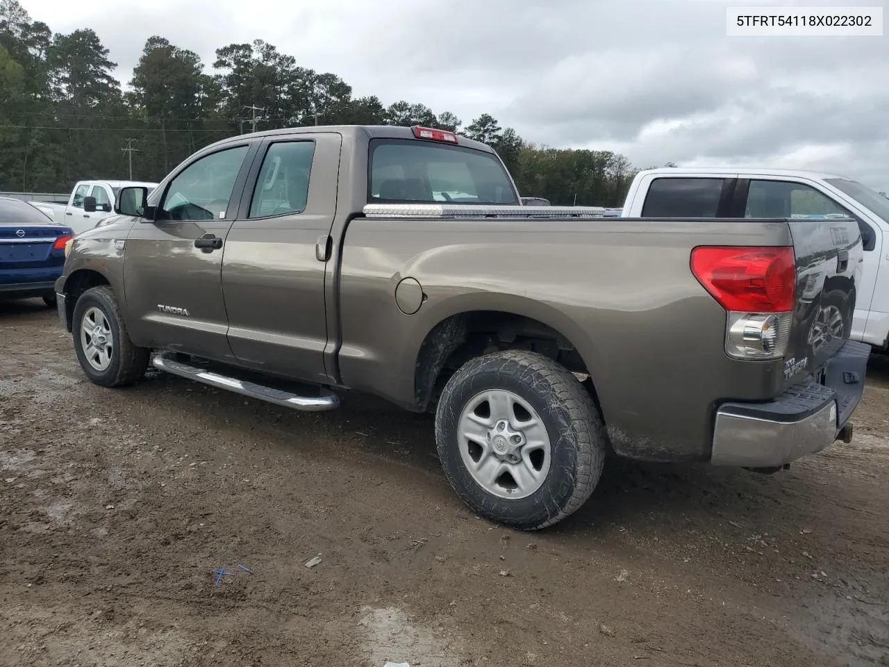 2008 Toyota Tundra Double Cab VIN: 5TFRT54118X022302 Lot: 79213754