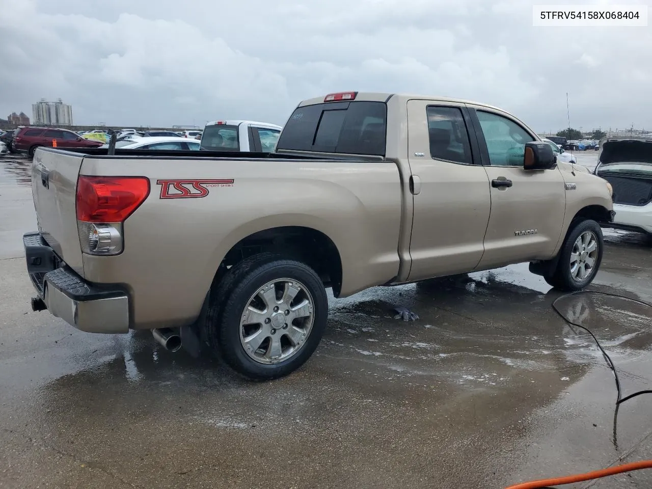 2008 Toyota Tundra Double Cab VIN: 5TFRV54158X068404 Lot: 79227424