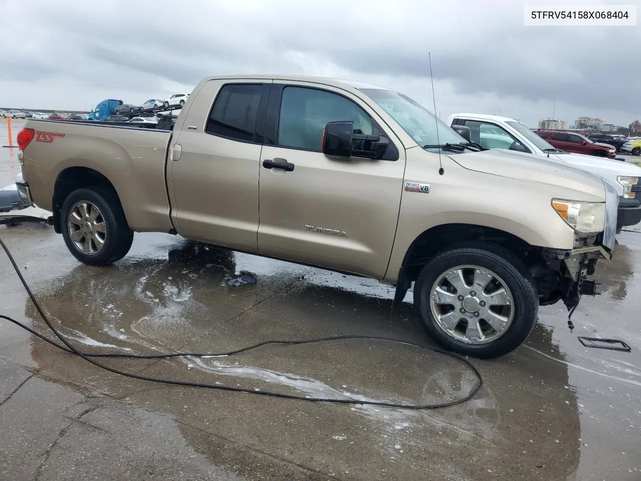 2008 Toyota Tundra Double Cab VIN: 5TFRV54158X068404 Lot: 79227424