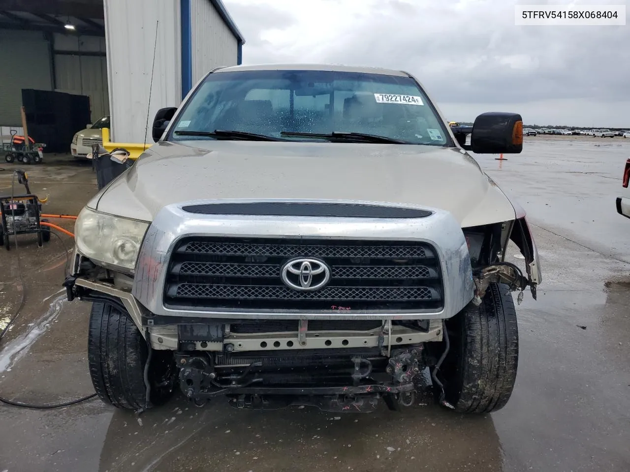 2008 Toyota Tundra Double Cab VIN: 5TFRV54158X068404 Lot: 79227424