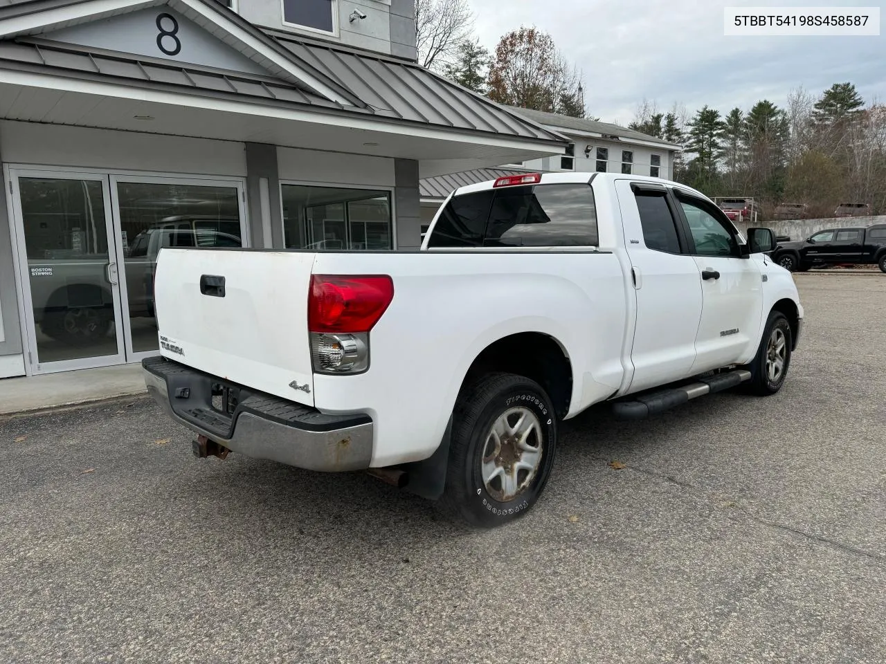 2008 Toyota Tundra Double Cab VIN: 5TBBT54198S458587 Lot: 79516664