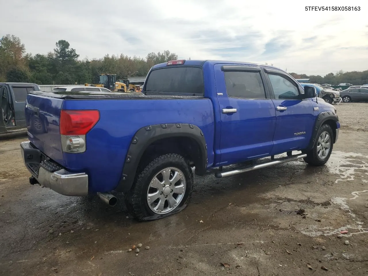 2008 Toyota Tundra Crewmax VIN: 5TFEV54158X058163 Lot: 80483904