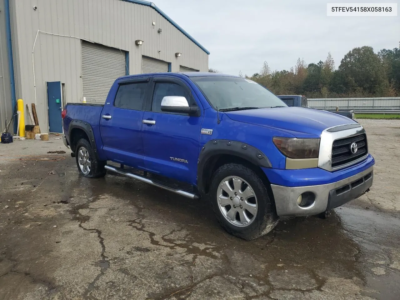 2008 Toyota Tundra Crewmax VIN: 5TFEV54158X058163 Lot: 80483904