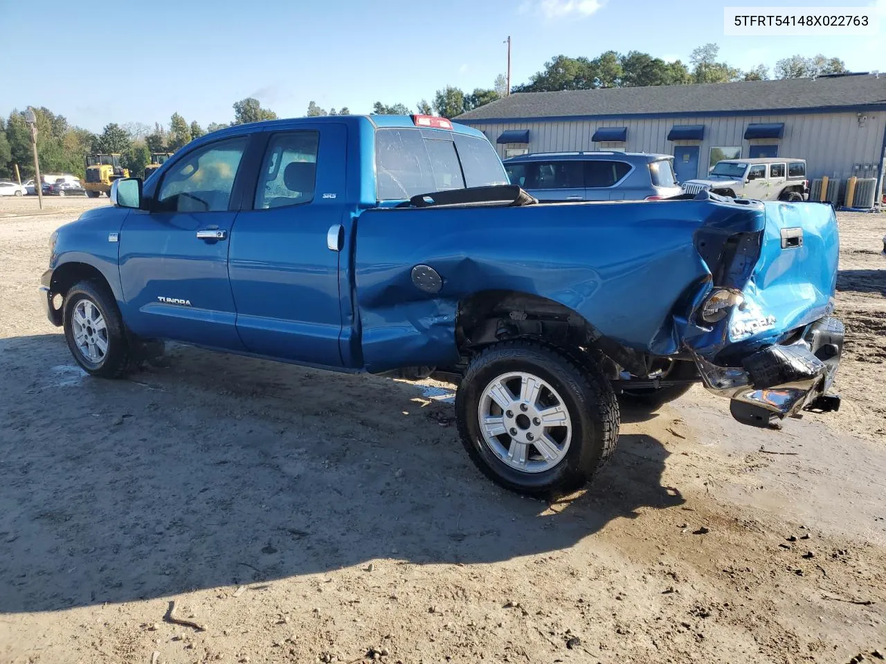 2008 Toyota Tundra Double Cab VIN: 5TFRT54148X022763 Lot: 80679634