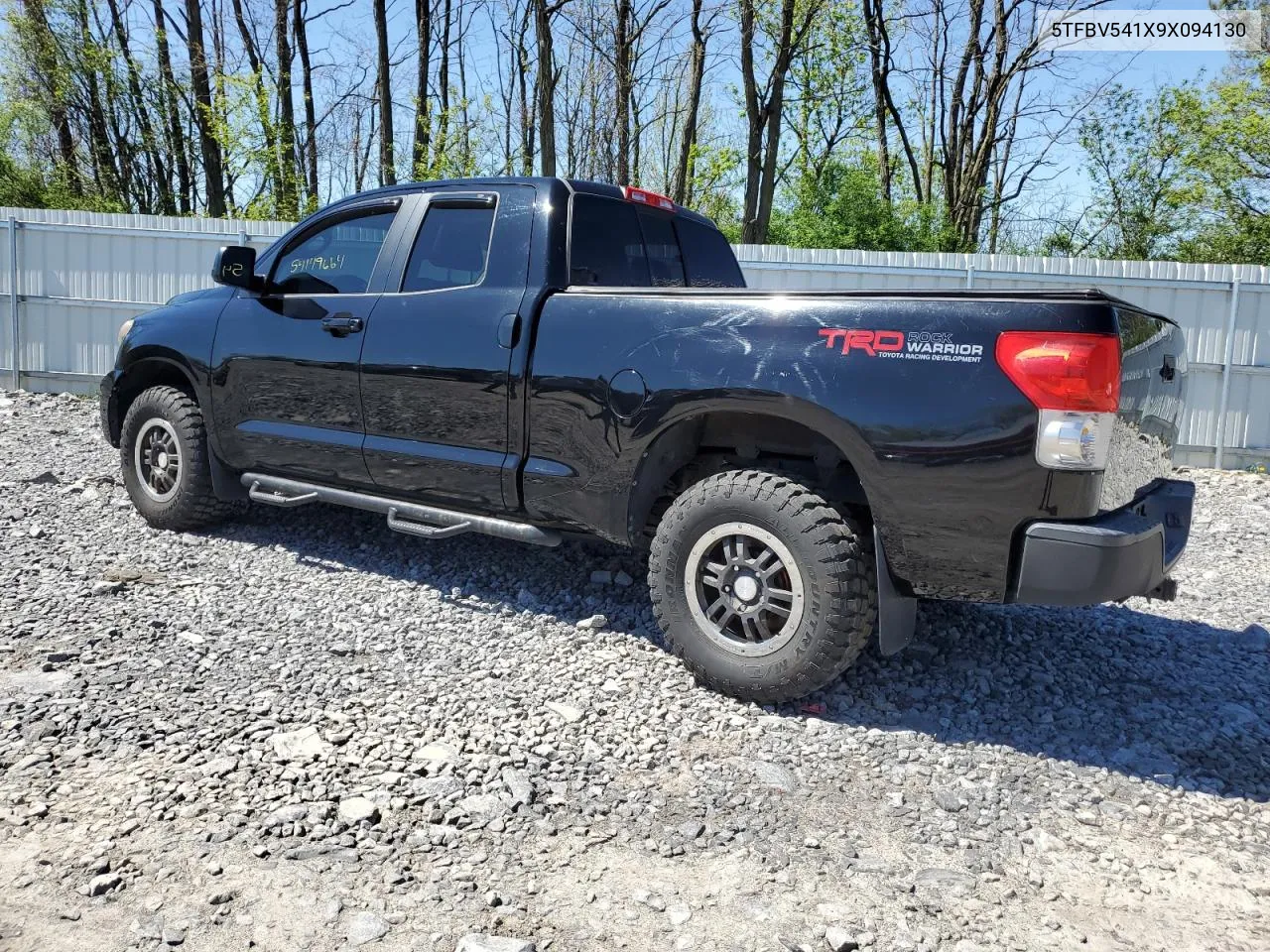 2009 Toyota Tundra Double Cab VIN: 5TFBV541X9X094130 Lot: 54149664