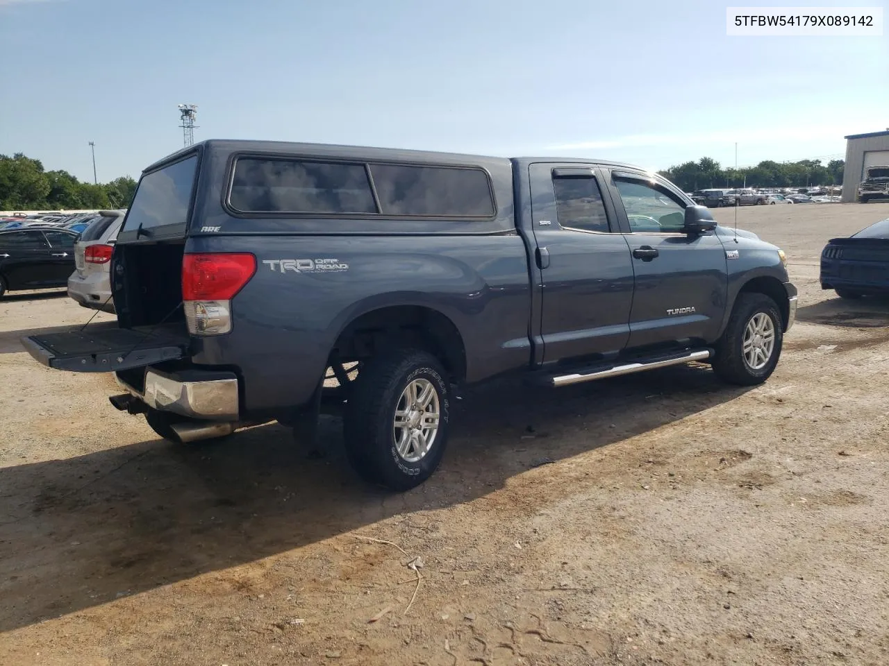 2009 Toyota Tundra Double Cab VIN: 5TFBW54179X089142 Lot: 60610434