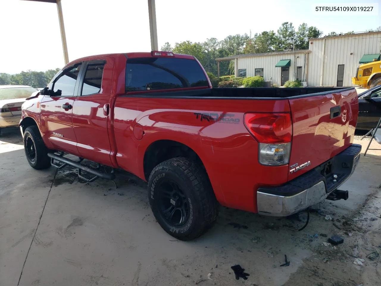 2009 Toyota Tundra Double Cab VIN: 5TFRU54109X019227 Lot: 62287034