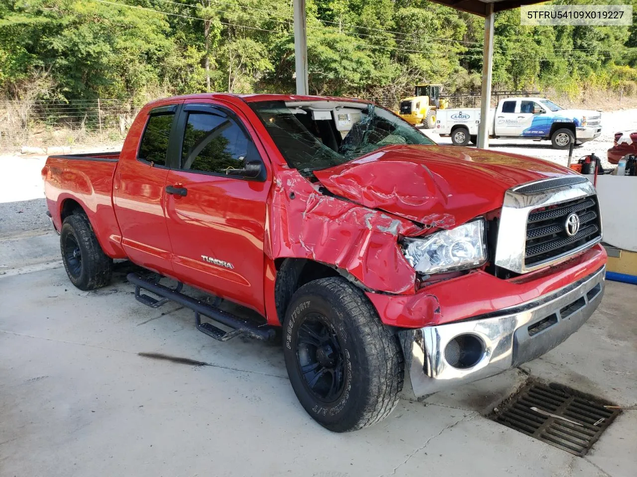 2009 Toyota Tundra Double Cab VIN: 5TFRU54109X019227 Lot: 62287034