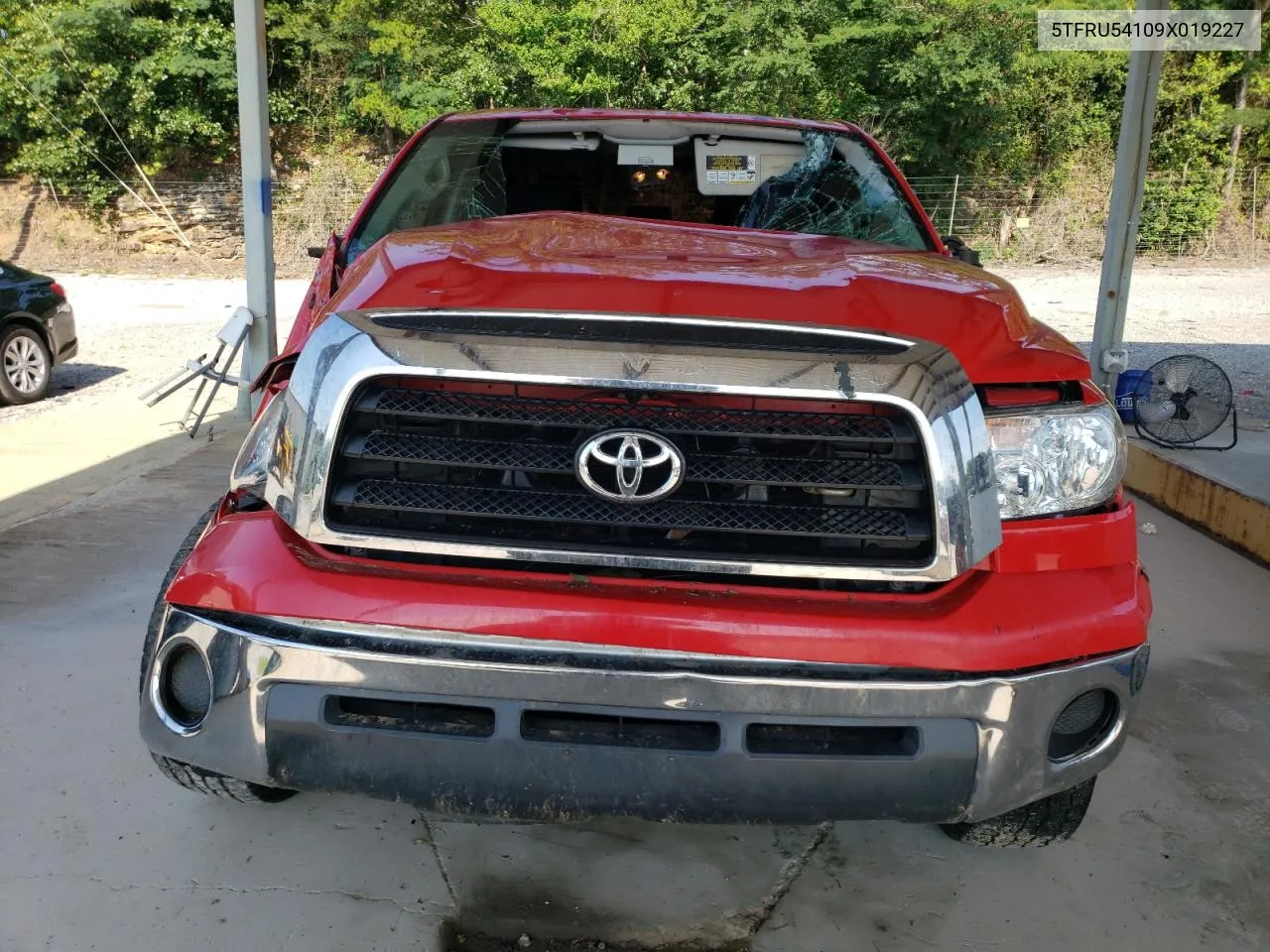 2009 Toyota Tundra Double Cab VIN: 5TFRU54109X019227 Lot: 62287034