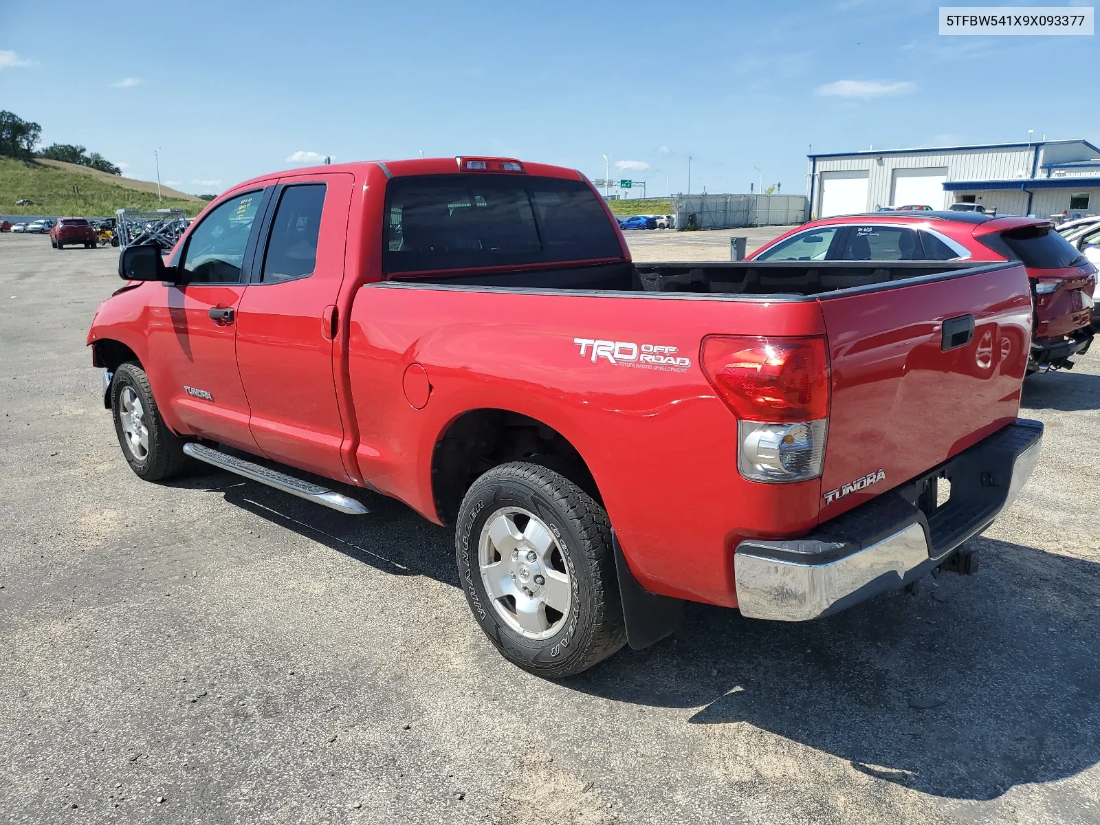 2009 Toyota Tundra Double Cab VIN: 5TFBW541X9X093377 Lot: 66472634