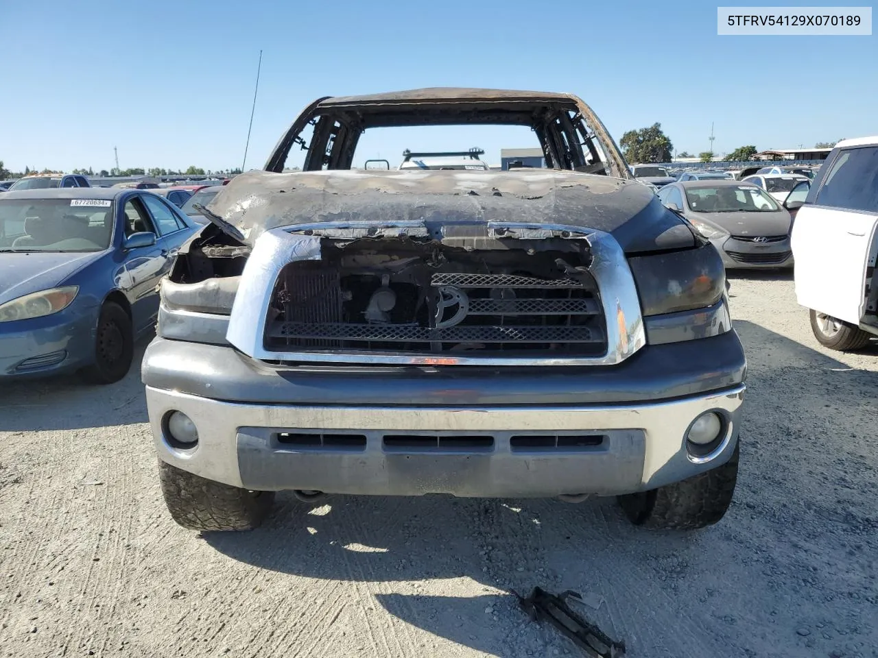 5TFRV54129X070189 2009 Toyota Tundra Double Cab