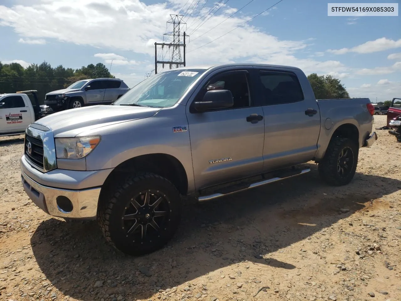 2009 Toyota Tundra Crewmax VIN: 5TFDW54169X085303 Lot: 70213254