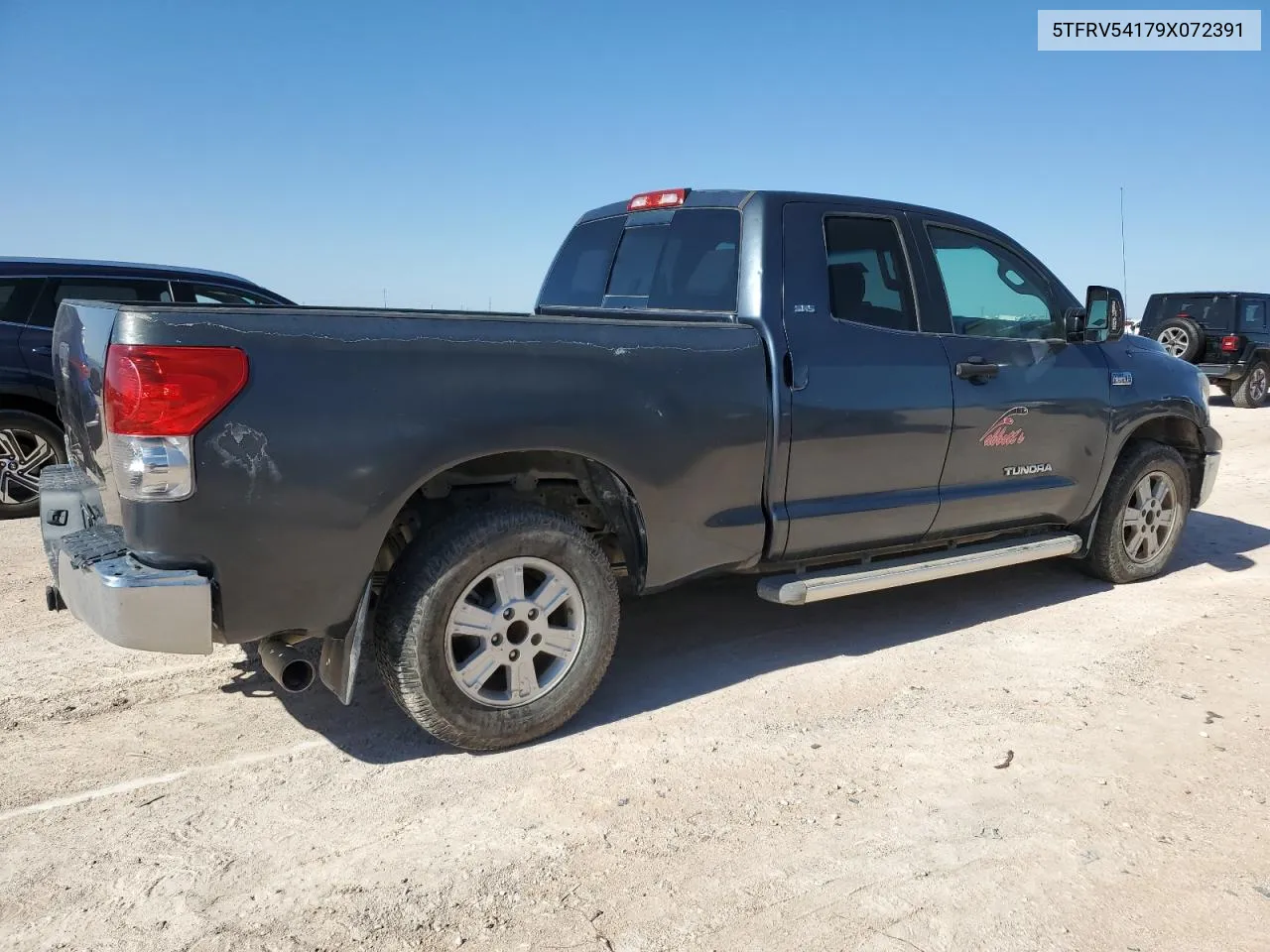 2009 Toyota Tundra Double Cab VIN: 5TFRV54179X072391 Lot: 70792464