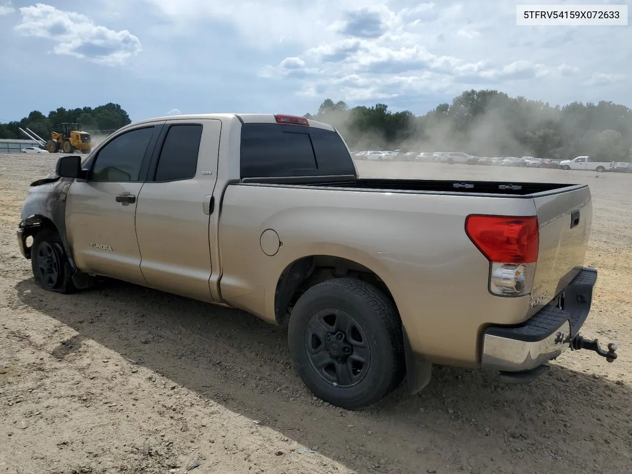 2009 Toyota Tundra Double Cab VIN: 5TFRV54159X072633 Lot: 71082324