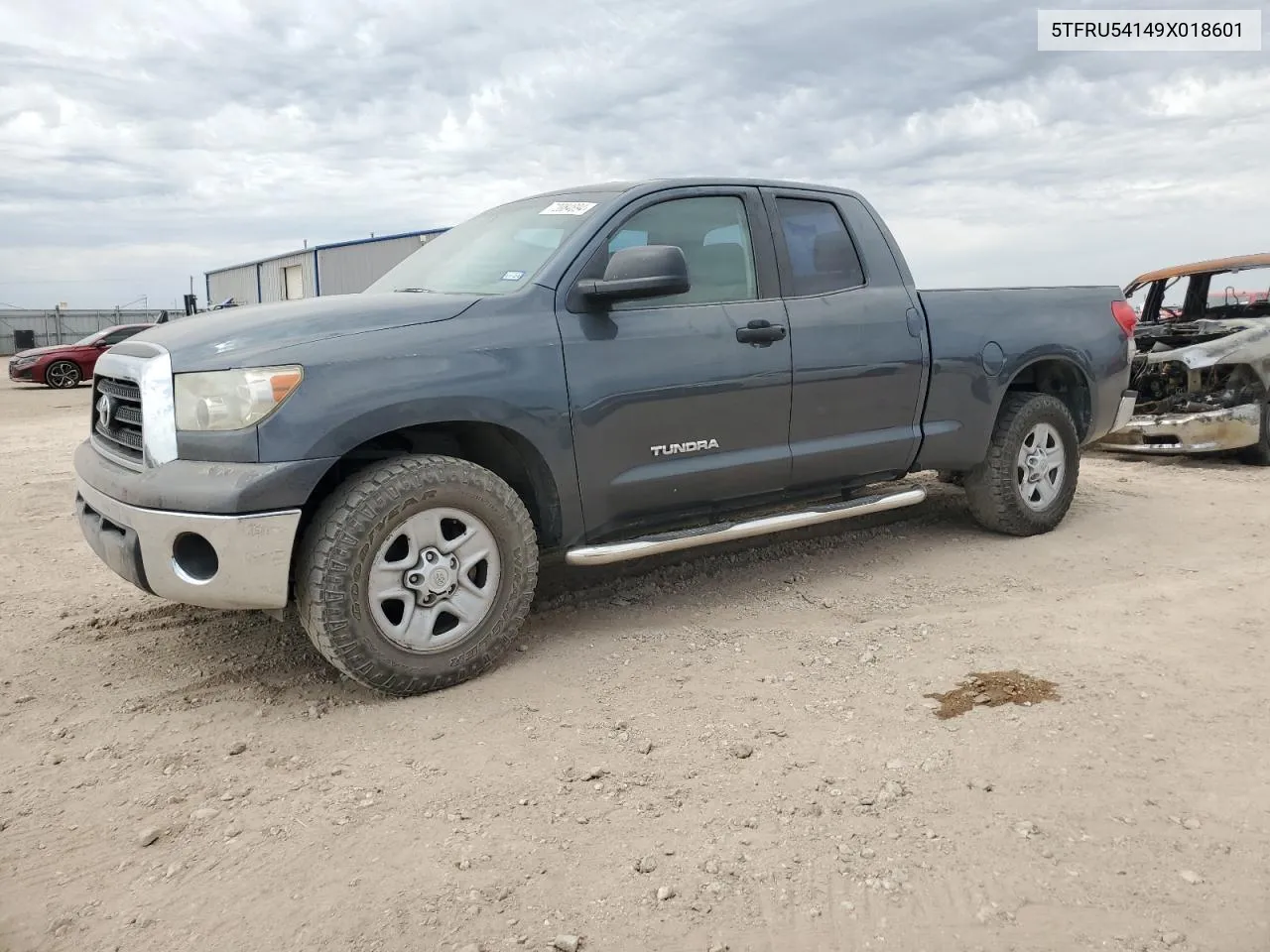 2009 Toyota Tundra Double Cab VIN: 5TFRU54149X018601 Lot: 72084894