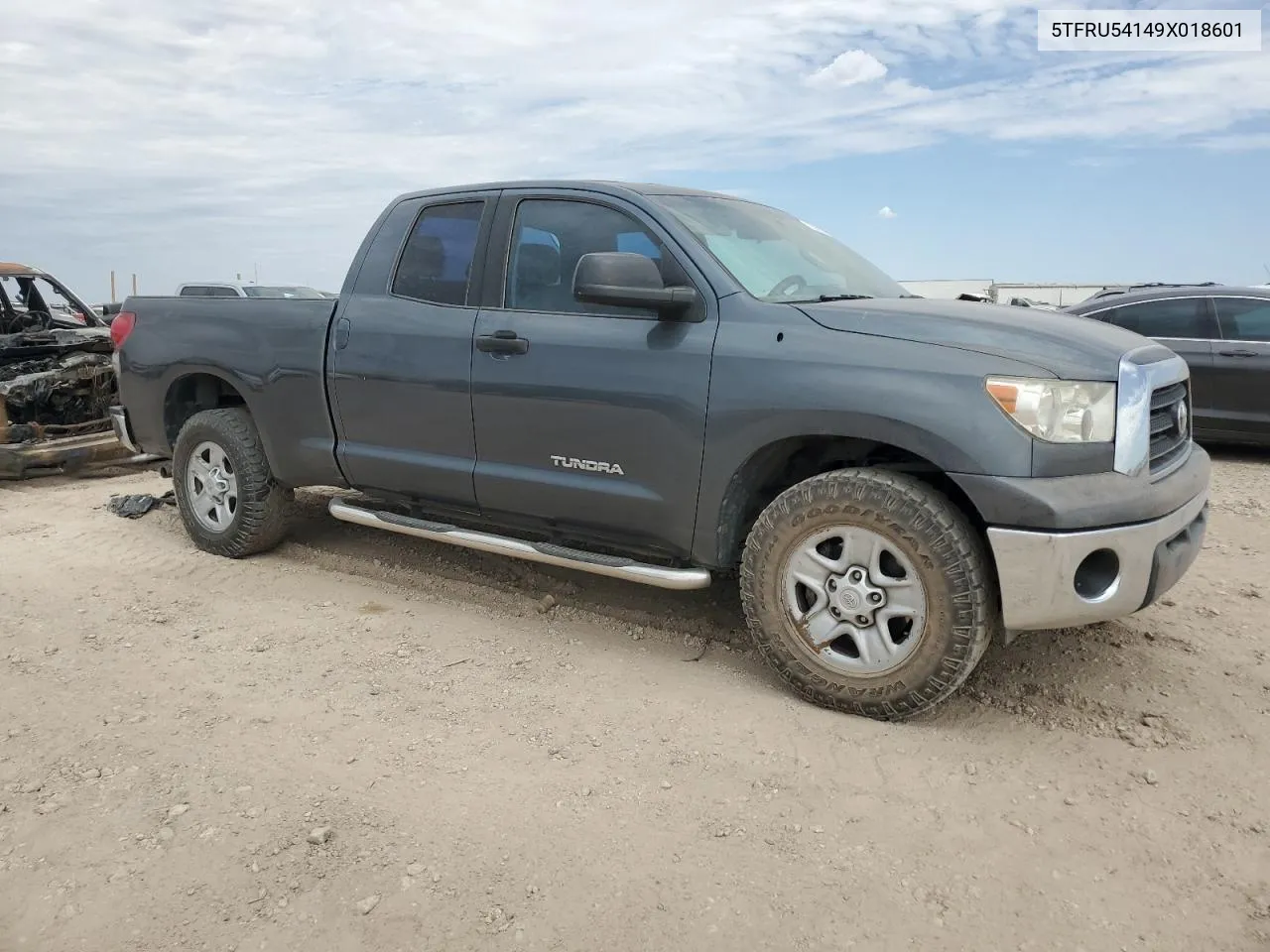 2009 Toyota Tundra Double Cab VIN: 5TFRU54149X018601 Lot: 72084894