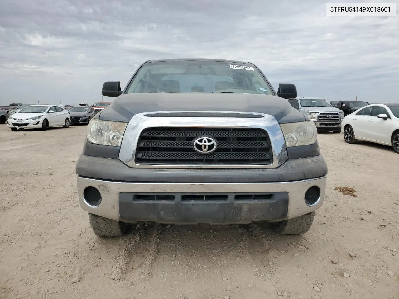 2009 Toyota Tundra Double Cab VIN: 5TFRU54149X018601 Lot: 72084894